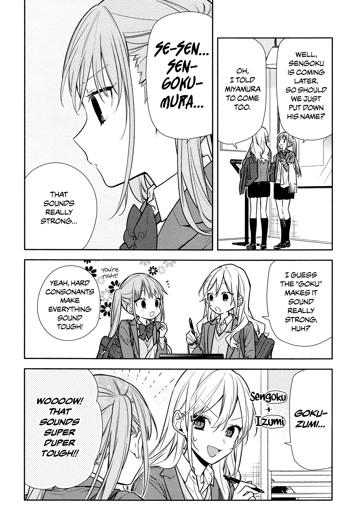 Horimiya, Chapter 102 image 02